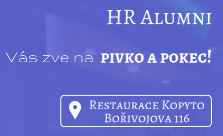 Neformální setkání absolventů a studentů HR (HR Alumni) dne 14. 11. 2018