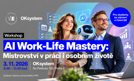 Inovační den v OKsystem: AI Work-Life Mastery: Mistrovství v práci i osobním životě (úterý 3. 11. 2026)