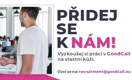 GoodCall hledá do svých recruiterských řad nové kolegy