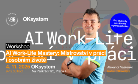 Inovační den v OKsystem: AI Work-Life Mastery: Mistrovství v práci i osobním životě (úterý 4. 11. 2025)