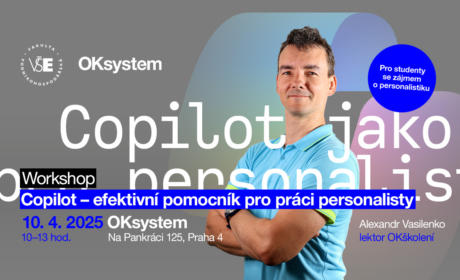 Inovační den v OKsystem: „Copilot – efektivní pomocník pro práci personalisty“ ve čtvrtek 10. 4. 2025.